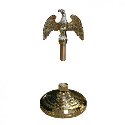 UPGRADE-EAGLE Upgrade Includes: Gold Metal Plated Eagle (item#: GBO-145) And Weight Gold Plated Plastic Floor Stand (item#:GFS:115)-0