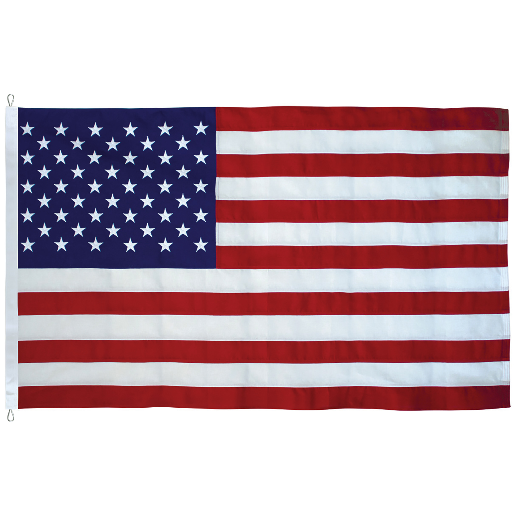 TF-165 8′ X 12′ Tough Tex U.S. Flag With Rope And Thimble