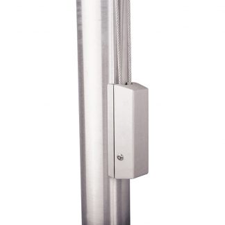 CCB-110 Cleat Cover Box Silver For 4 - 12" Dia Pole-0