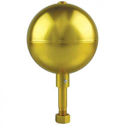 GAB-100 Gold Anodized Ball 3" Aluminum-0