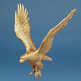 GAE-120 Gold Alum. Eagle 16" Wingspan With No Ball-0