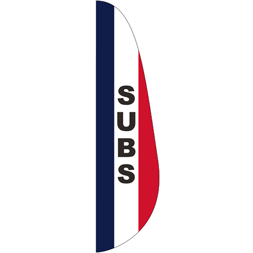 Fef 3x15 Sub Subs 3 X 15 Message Feather Flag Hanover Flag Company