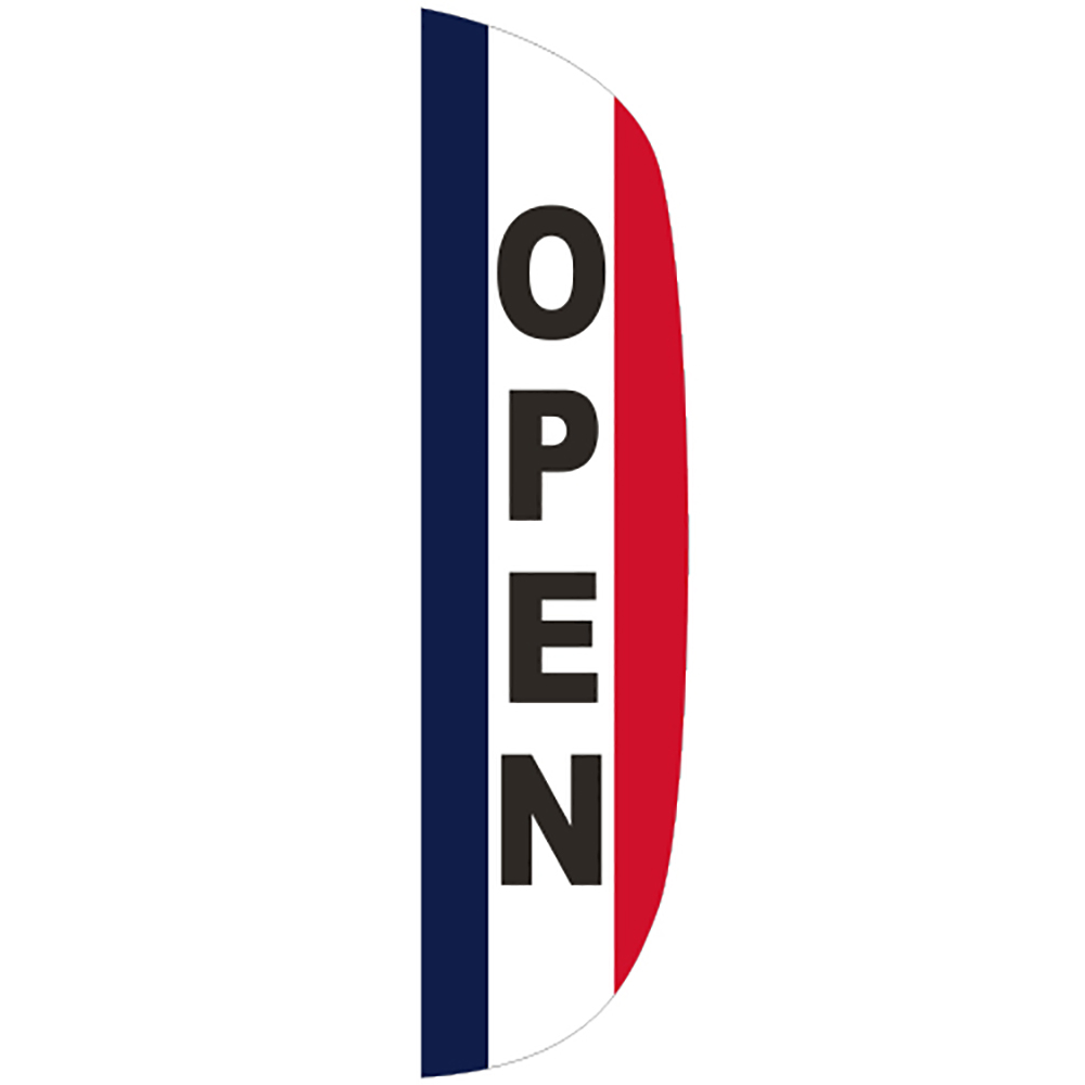 Flf 3x15 Open Open 3′ X 15′ Message Flutter Flag Hanover Flag Company