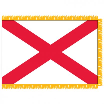 SFI-204-ALABAMA Alabama 4' x 6' Indoor Flag-0