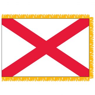 SFI-203-ALABAMA Alabama 3' x 5' Indoor Flag-0