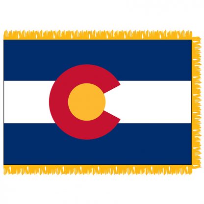 SFI-204-COLORADO Colorado 4' x 6' Indoor Flag-0