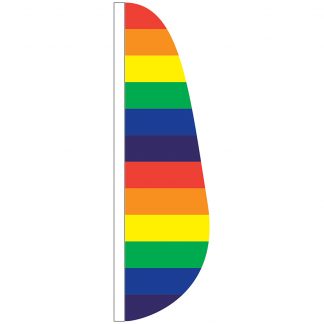 FF-E-310-RAINBOW Rainbow 3' x 10' Feather Flags-0