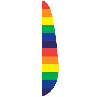 FF-E-315-RAINBOW Rainbow 3' x 15' Feather Flags-0