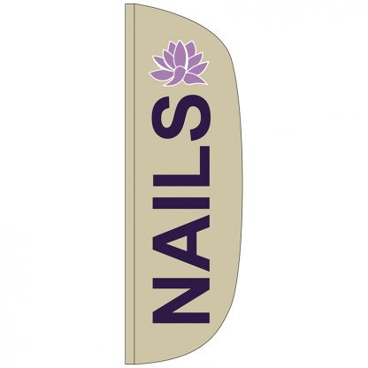 FF-L-310-NAILS Nails 3' x 10' Flutter Feather Flag-0