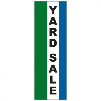 FF-S-310-YARD Yard Sale 3' x 10' Square Feather Flag-0