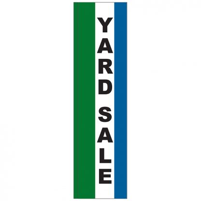 FF-S-312-YARD Yard Sale 3' x 12' Square Feather Flag-0