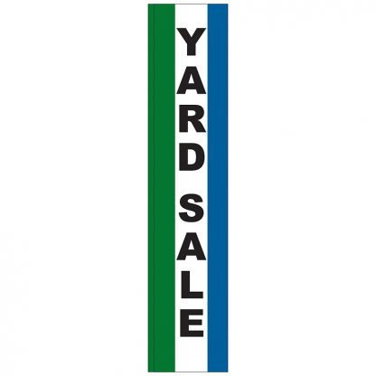 FF-S-315-YARD Yard Sale 3' x 15' Square Feather Flag-0