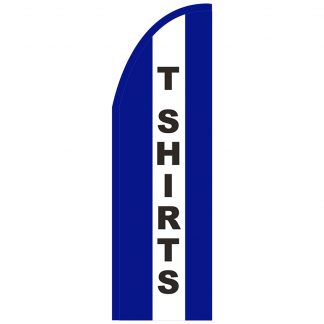FF-T2-310-TSHIRTS T-Shirts 3' x 10' Half Drop Feather Flag-0