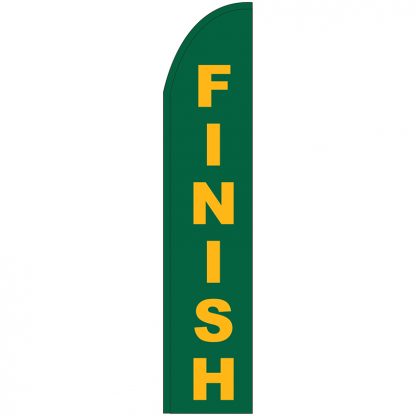FF-T2-315-FINISH Finish 3' x 15' Half Drop Feather Flag-0