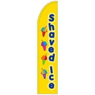 FF-T2-315-SHAVEDICE Shaved Ice 3' x 15' Half Drop Feather Flag-0