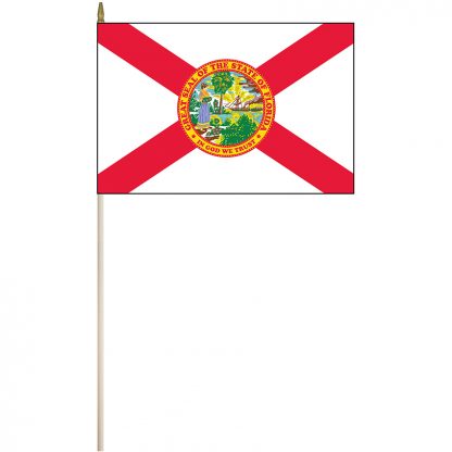 EPC-1218-FLORIDA Florida 12" x 18" Stick Flag-0