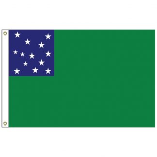 HF-423 Green Mountain Boys 3' x 5' Outdoor Nylon Flag with Heading and Grommets-0