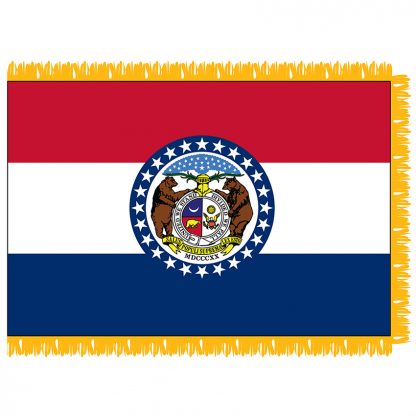 SFI-204-MISSOURI Missouri 4' x 6' Indoor Flag-0
