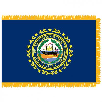 SFI-204-NEWHAMPSHIRE New Hampshire 4' x 6' Indoor Flag-0
