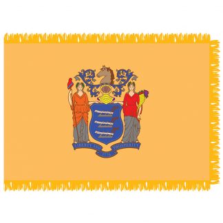 SFI-204-NEWJERSEY New Jersey 4' x 6' Indoor Flag-0
