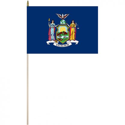 EPC-1218-NEW YORK New York 12" x 18" Stick Flag-0