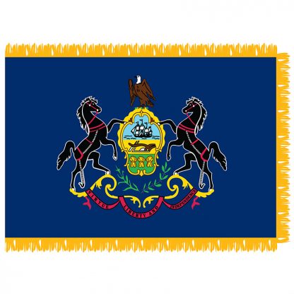 SFI-204-PENNSYLVANIA Pennsylvania 4' x 6' Indoor Flag-0