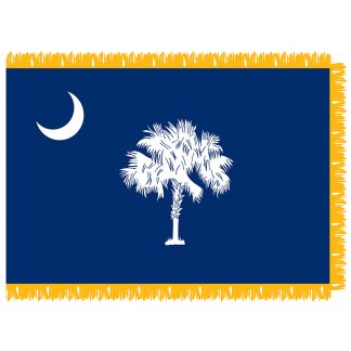 SFI-204-SCAROLINA South Carolina 4' x 6' Indoor Flag-0