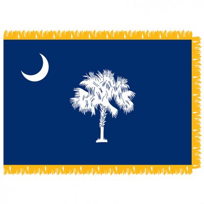 SFI-203-SCAROLINA South Carolina 3' x 5' Indoor Flag-0
