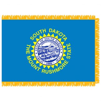 SFI-204-SDAKOTA South Dakota 4' x 6' Indoor Flag-0