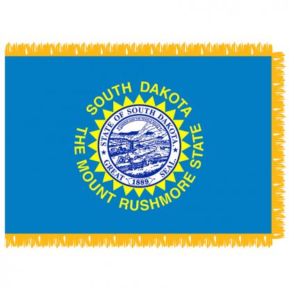 SFI-203-SDAKOTA South Dakota 3' x 5' Indoor Flag-0