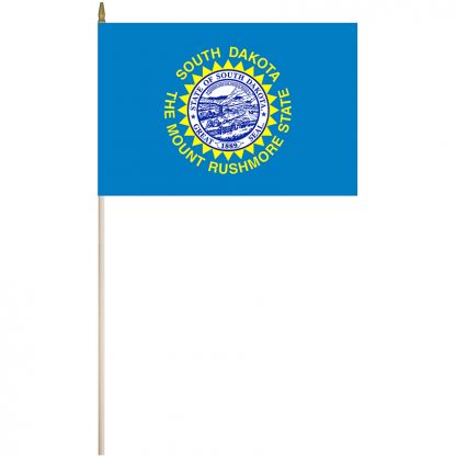 EPC-1218-SOUTHDAKOTA South Dakota 12" x 18" Stick Flag-0