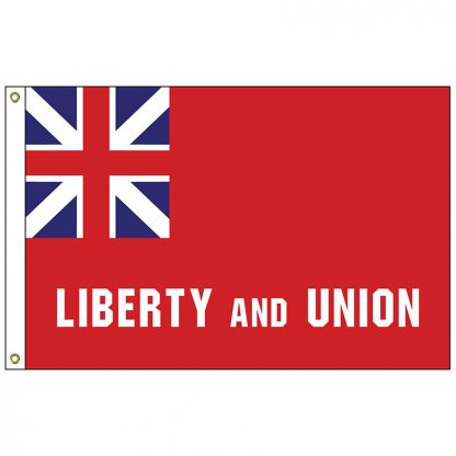 HF-430 Taunton 3' x 5' Outdoor Nylon Flag with Heading and Grommets-0