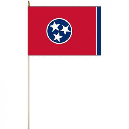 EPC-1218-TENNESSEE Tennessee 12" x 18" Stick Flag-0