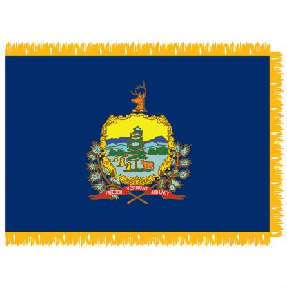 SFI-204-VERMONT Vermont 4' x 6' Indoor Flag-0