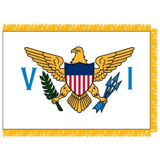 SFI-204-USVIRGINISLA U.S. Virgin Islands 4' x 6' Indoor Flag-0
