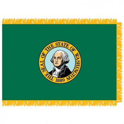 SFI-203-WASHINGTON Washington 3' x 5' Indoor Flag-0