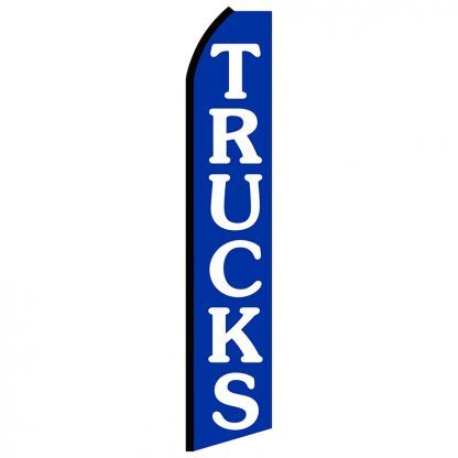 SWOOP-006 12' Digitally Printed Trucks (Blue) Swooper Banner-0
