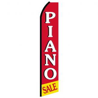 SWOOP-025 12' Digitally Printed Piano Sale Swooper Banner-0