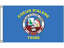 Coeur d'Alene Tribe Flag