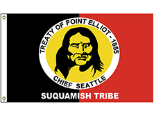 Suquamish Tribe Flag