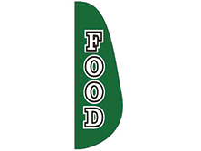 Food Feather Flag