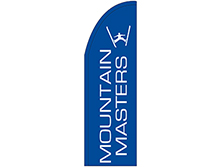 Mountain Masters Half Drop Feather Flag