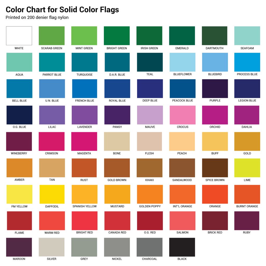 SF-1218 12″ x 18″ Solid Color Flags with Heading & Grommets | Hanover ...